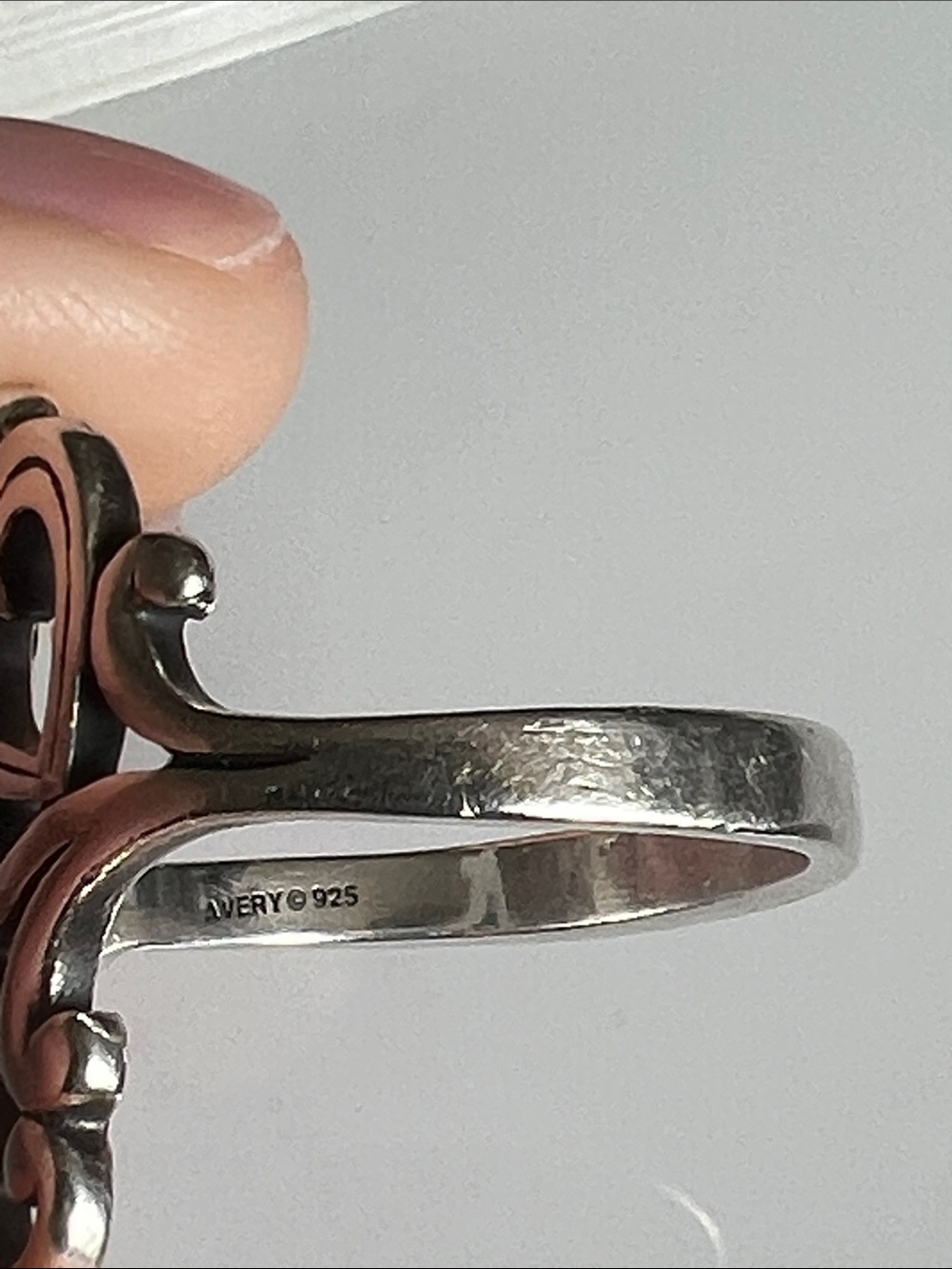 James Avery Heart Scroll Filigree Ring - Picture 5 of 6